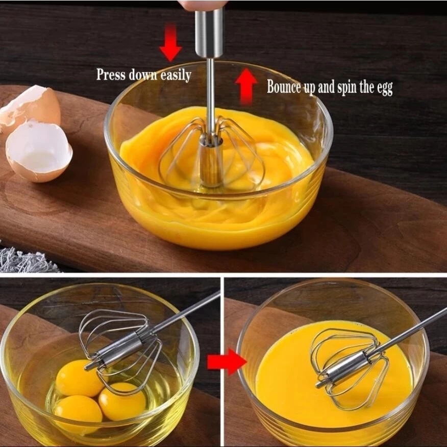 1/3pcs Stainless Steel Egg Bea – Kitchen Appliances Electronics recenzja i cena