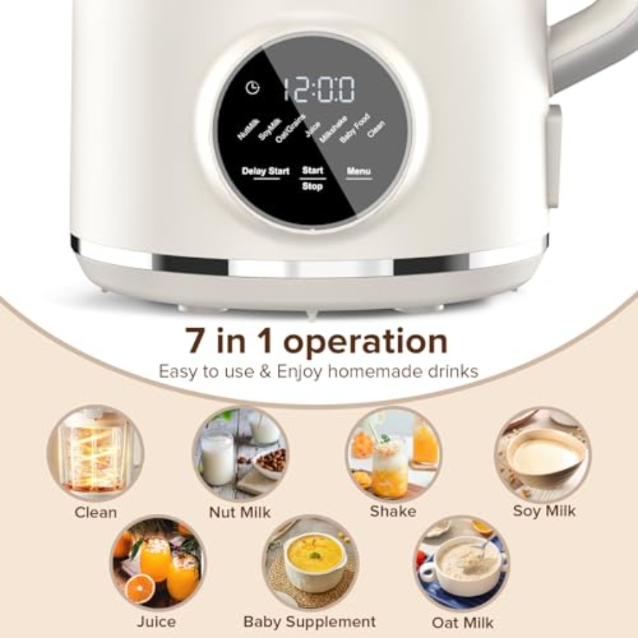 N7 Nut Milk Maker Machine 50oz – Soy Milk Maker recenzja i cena