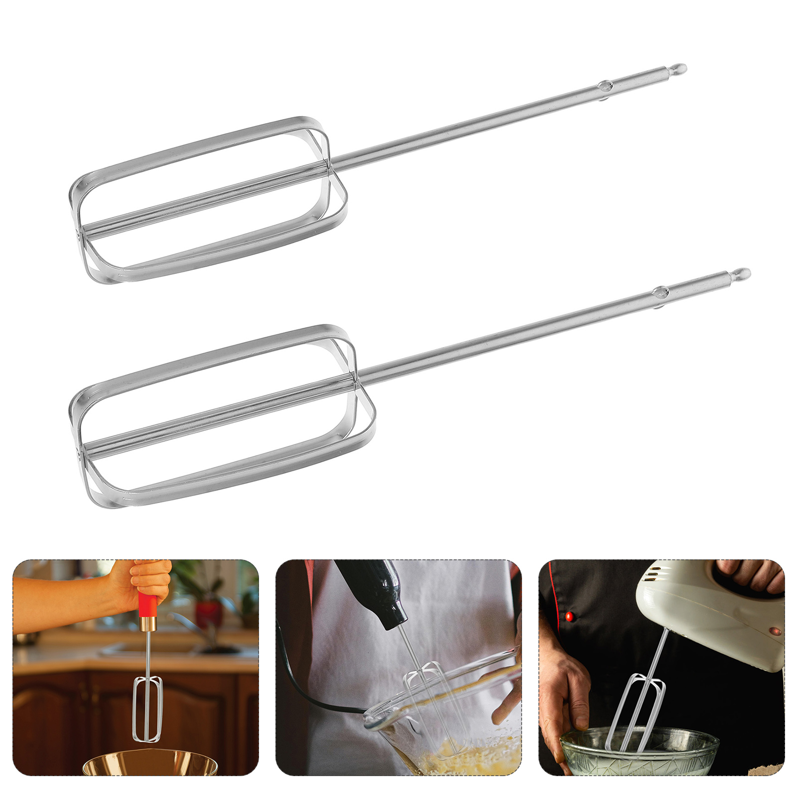 2 Pcs Stainless Steel Hand Mix – Kitchen Appliances Electronics recenzja i cena