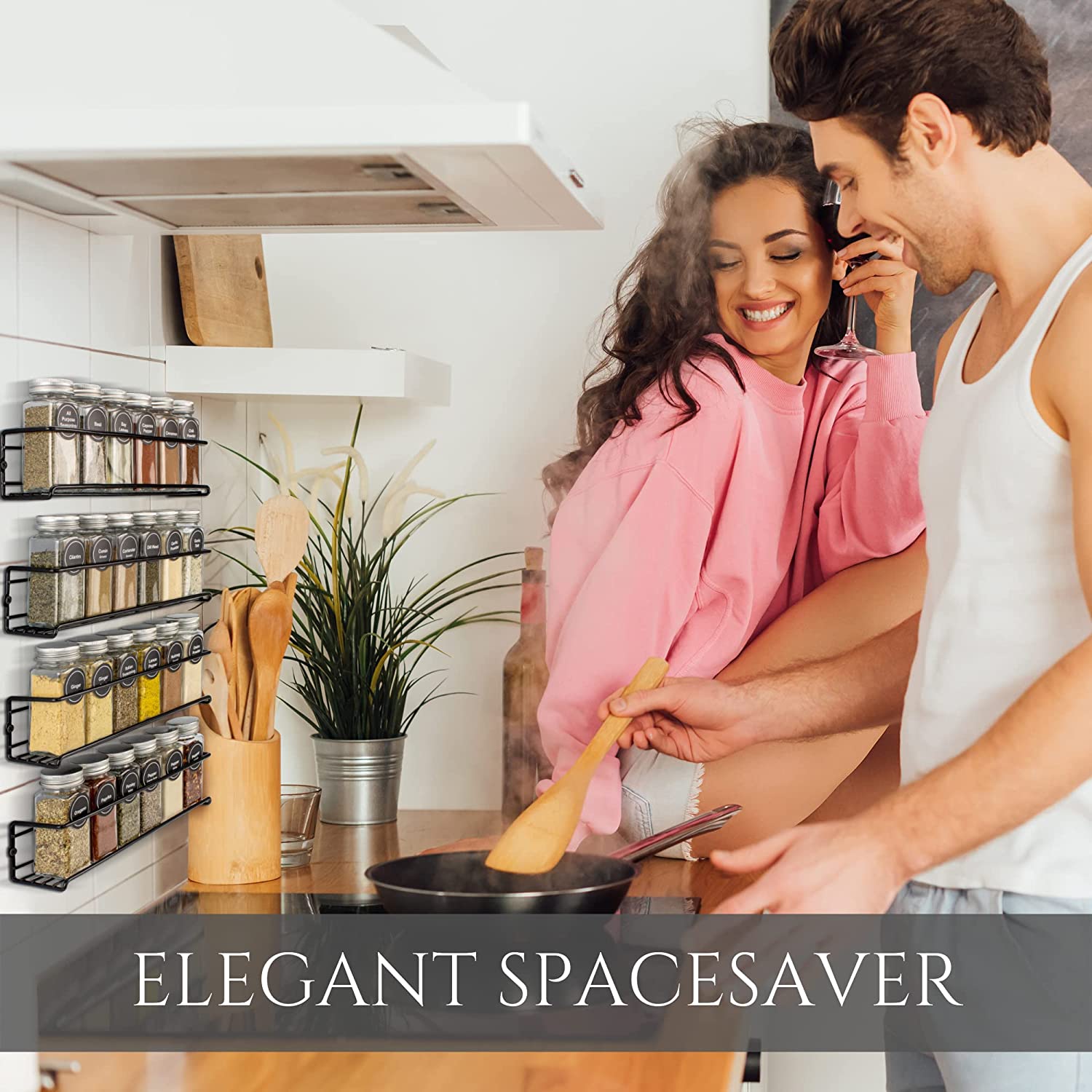 4/2PCS Spice Rack Organizer Wa – Kitchen Appliances Storage recenzja i cena
