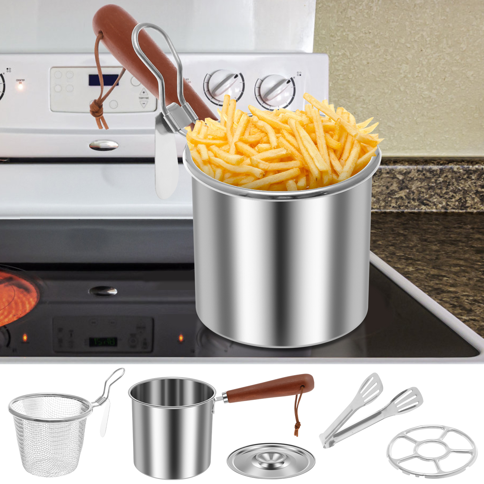 Small Deep Fryer Pot with Bask – Deep Fryer Stainless recenzja i cena