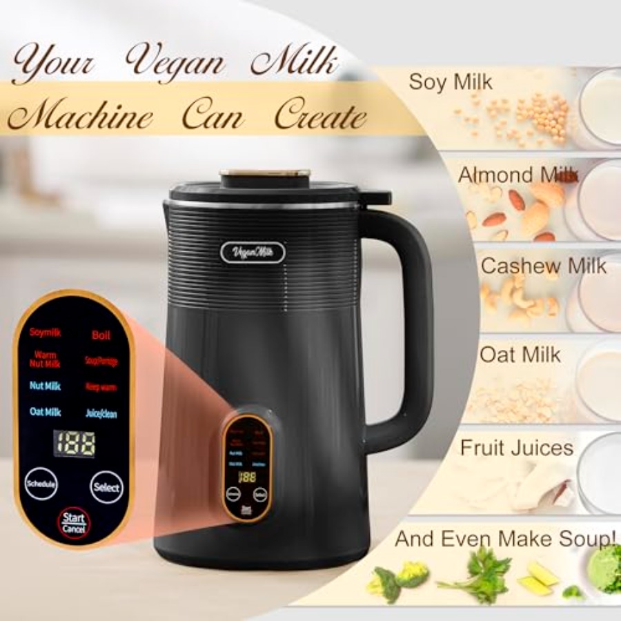 Nut Milk Maker Machine: 8-in-1 – Soy Milk Maker recenzja i cena