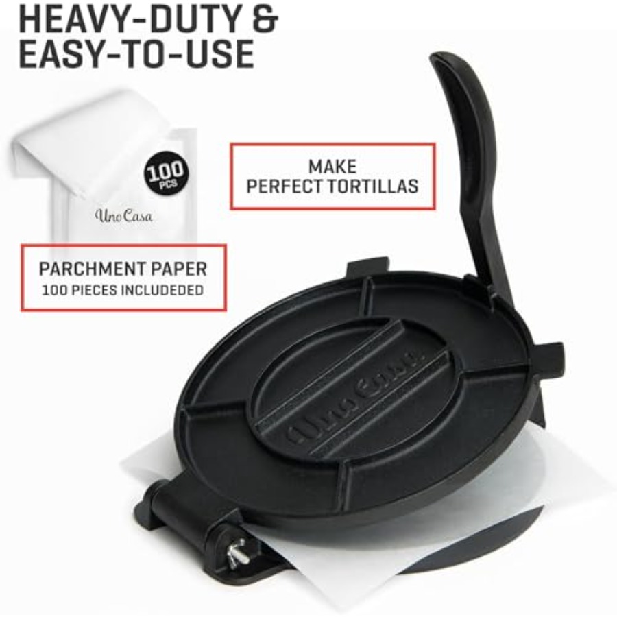 Cast Iron Tortilla Press - Tor – Tortilla Press Cast recenzja i cena