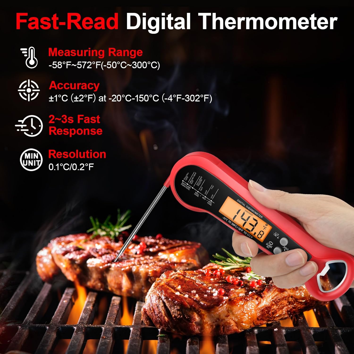 Long Cable Professional Meat T – Kitchen Appliances Cooking recenzja i cena