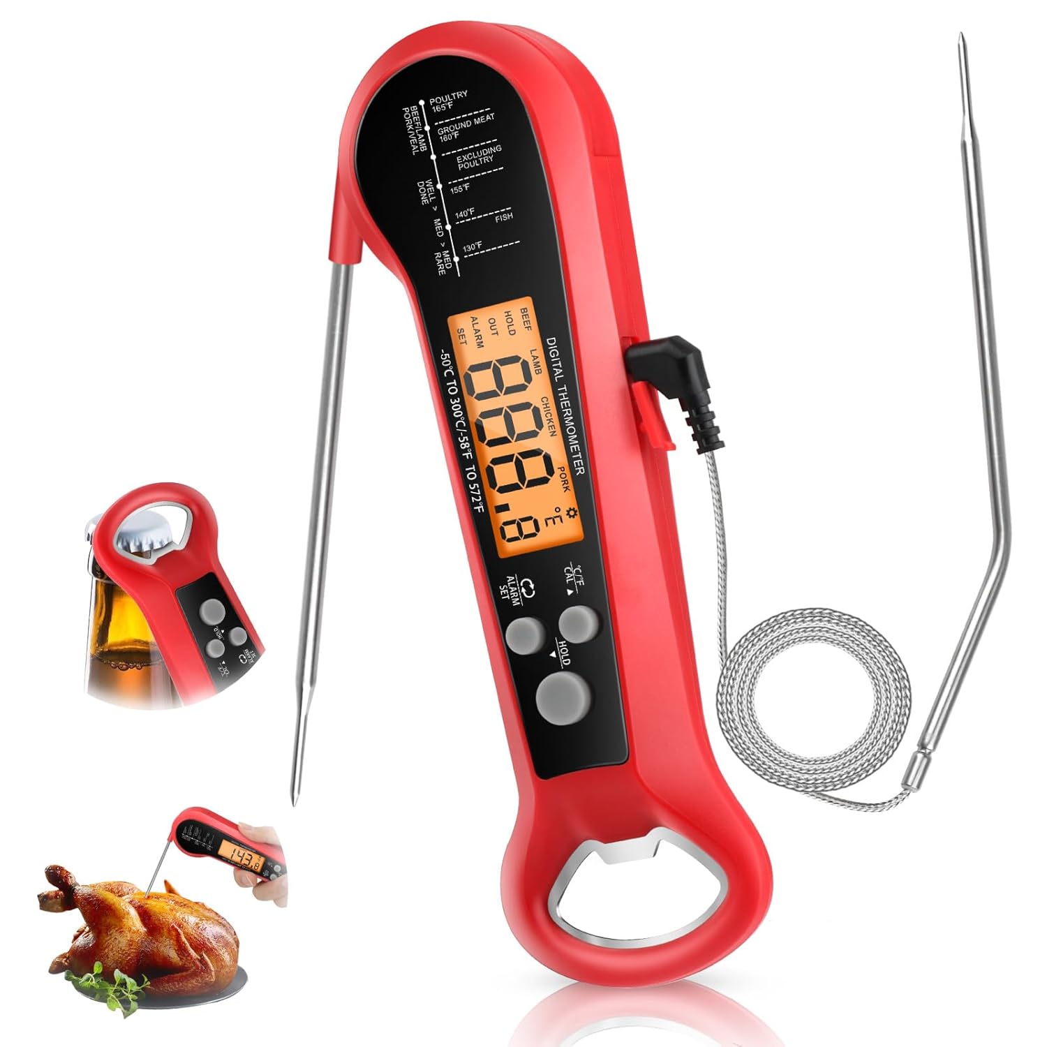 Long Cable Professional Meat T – Kitchen Appliances Cooking recenzja i cena